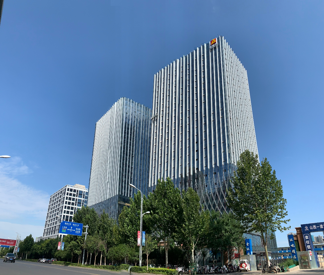 邯郸东湖新城中央商务区首个总部大厦预计年底投入使用